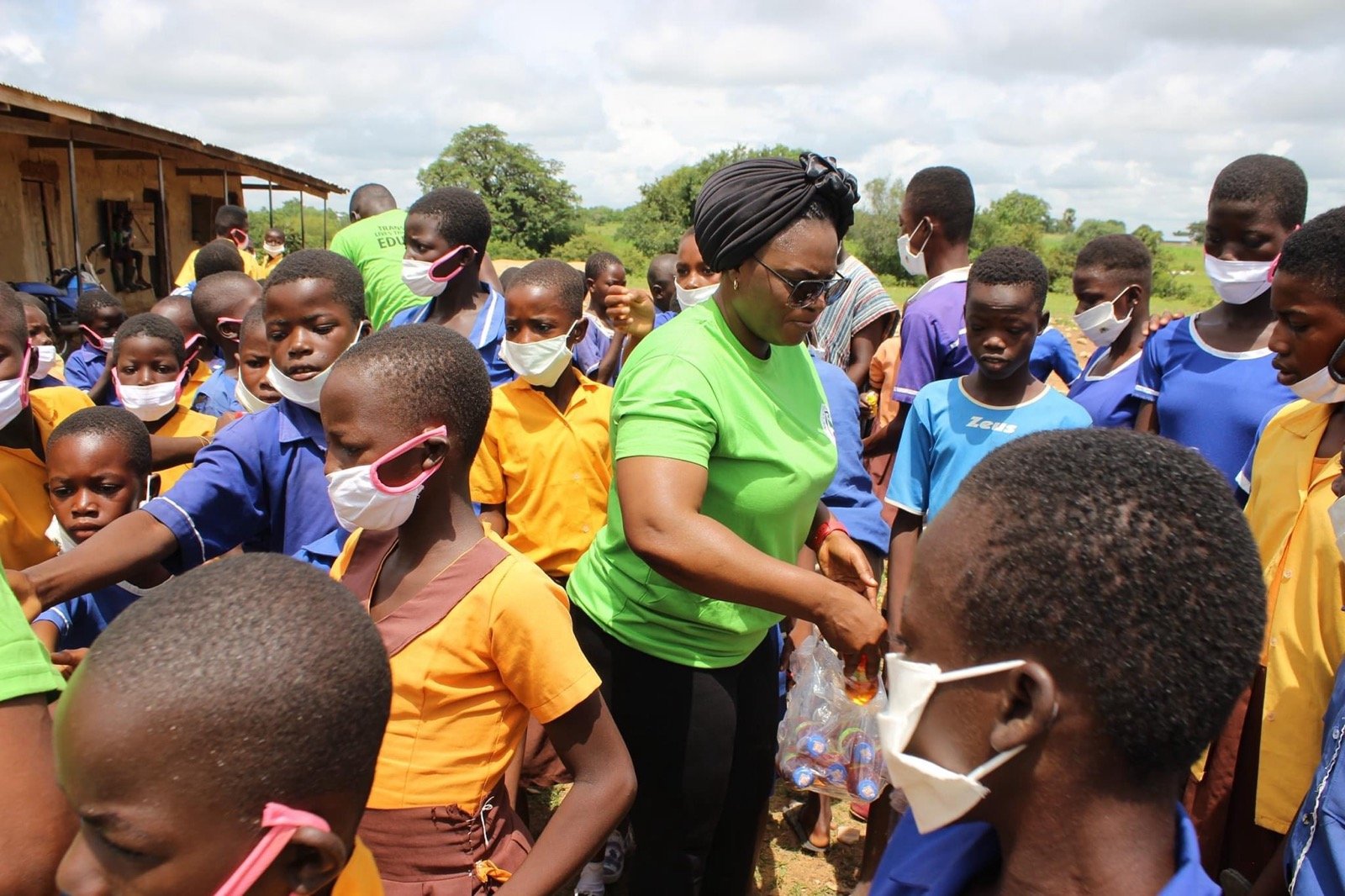 Asobelega Primary School Donation In Bawku West