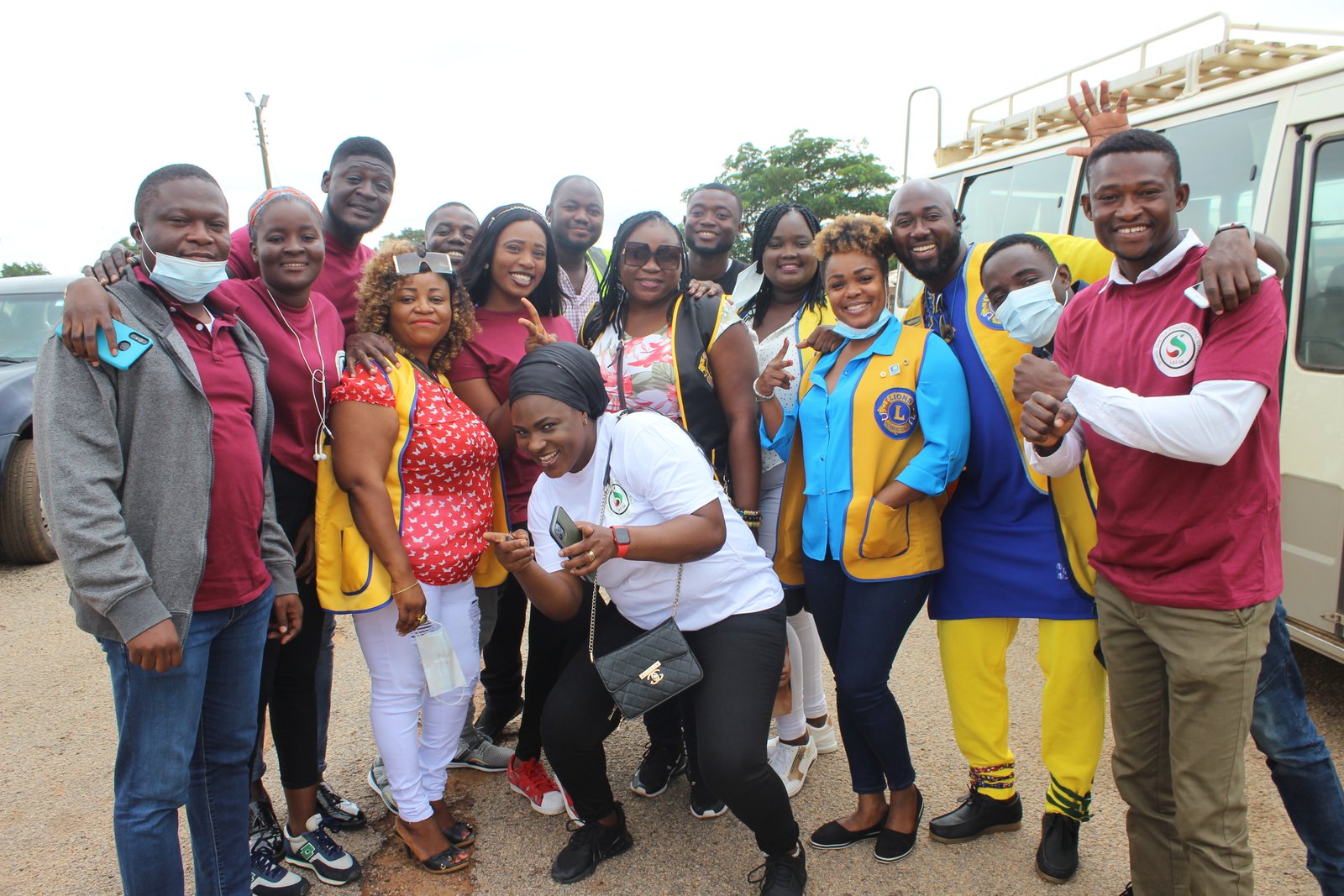 Collaboration With Lions International at Nayoko JHS