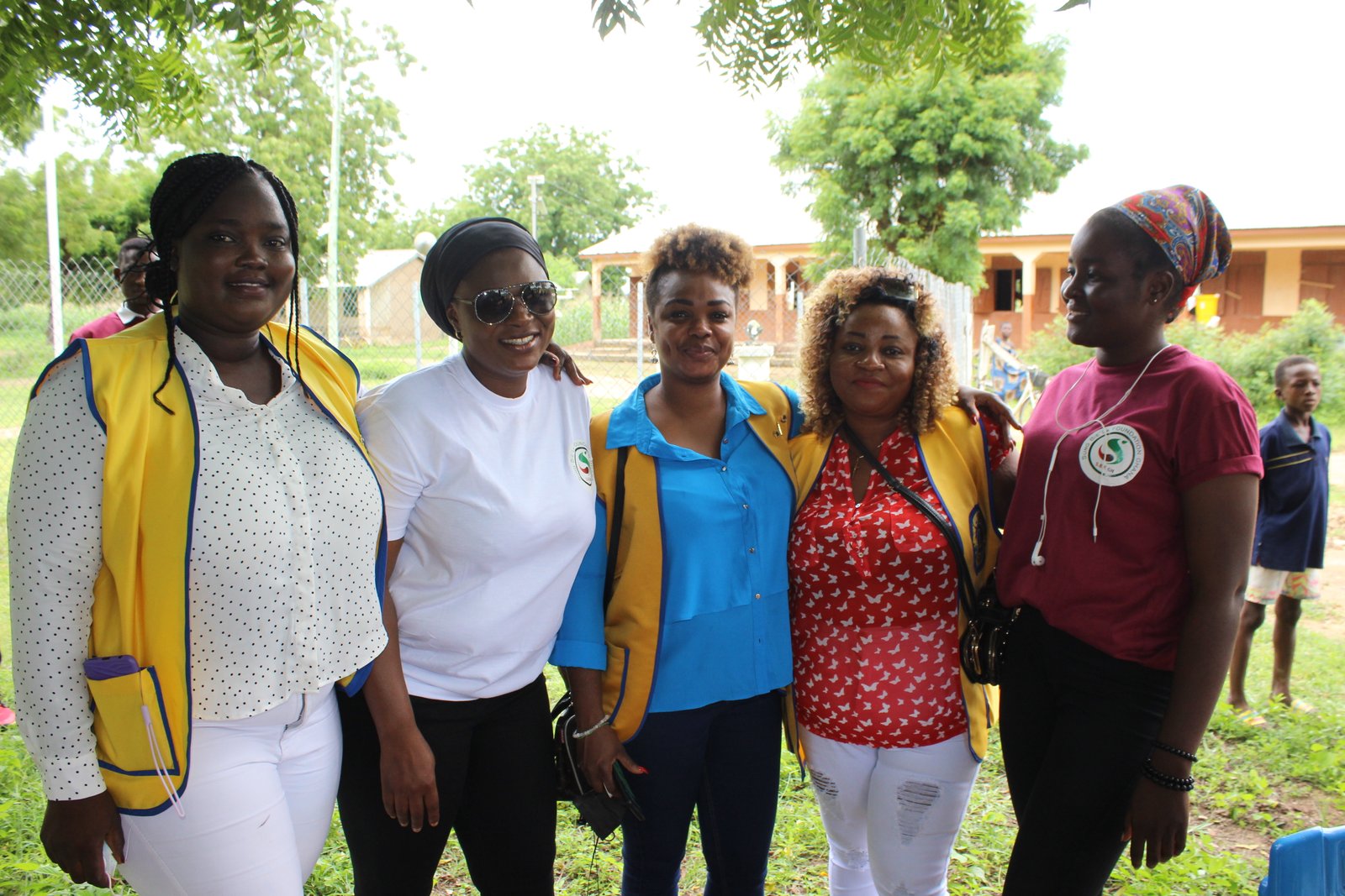 Collaboration With Lions International at Nayoko JHS