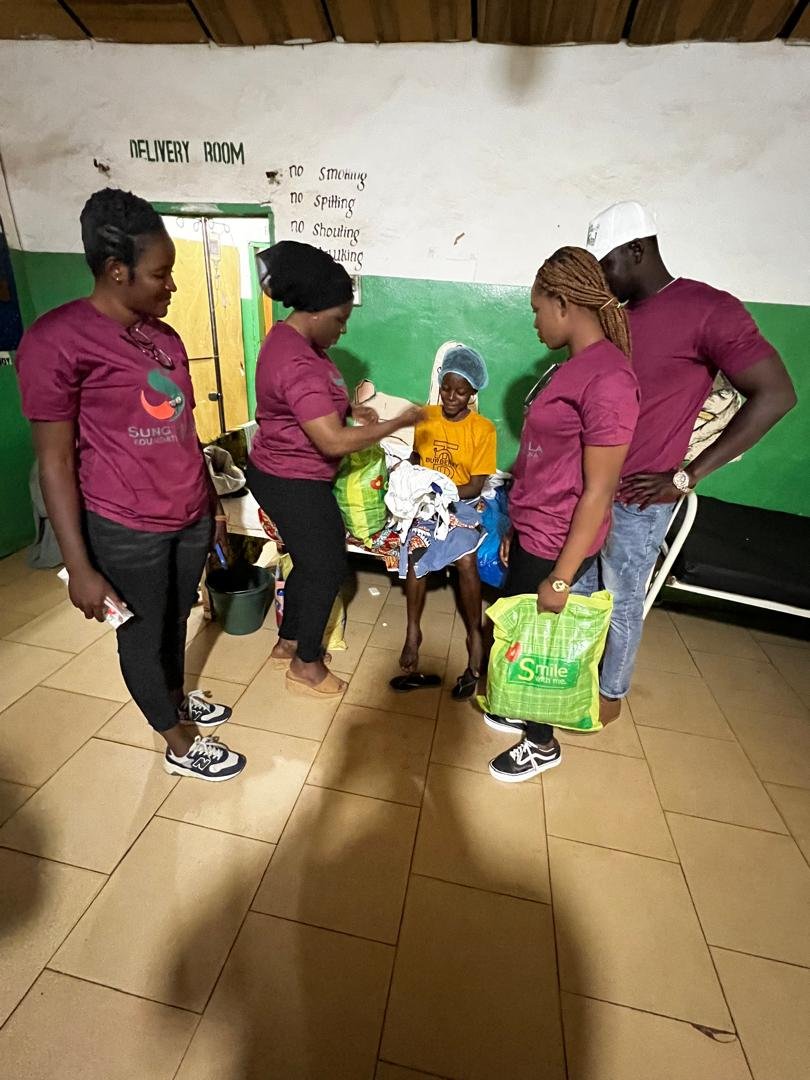 Hospital Donation to New Mothers